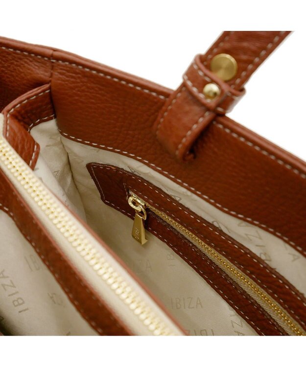 IBIZA フンシオナール　2WAYバッグ 濃茶