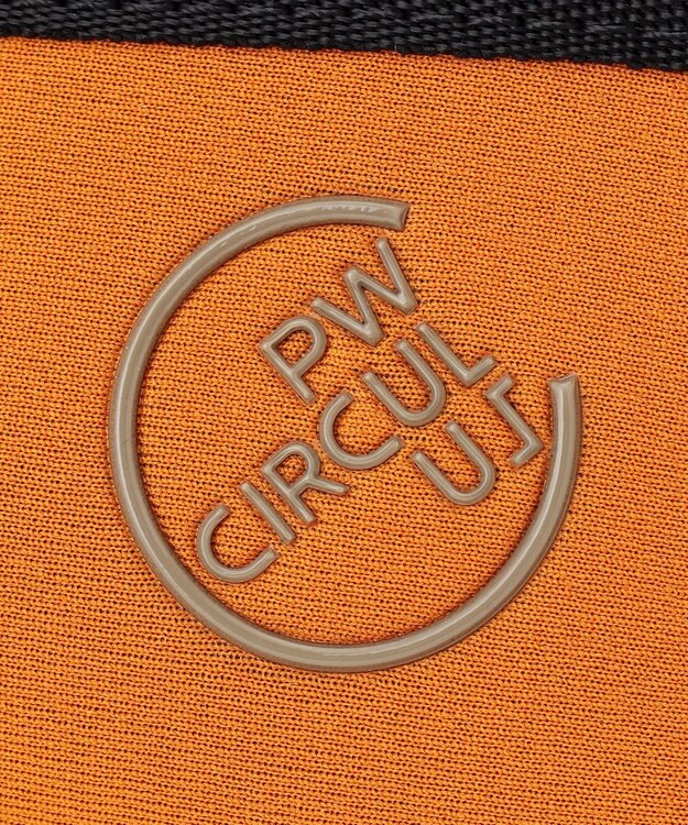 PW CIRCULUS 【UNISEX】ロゴ ボールポーチ オレンジ系
