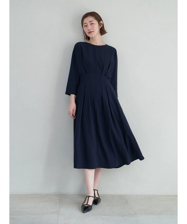 定価4.7万】エミックエティック emic:etic *リネンギャザーロング 