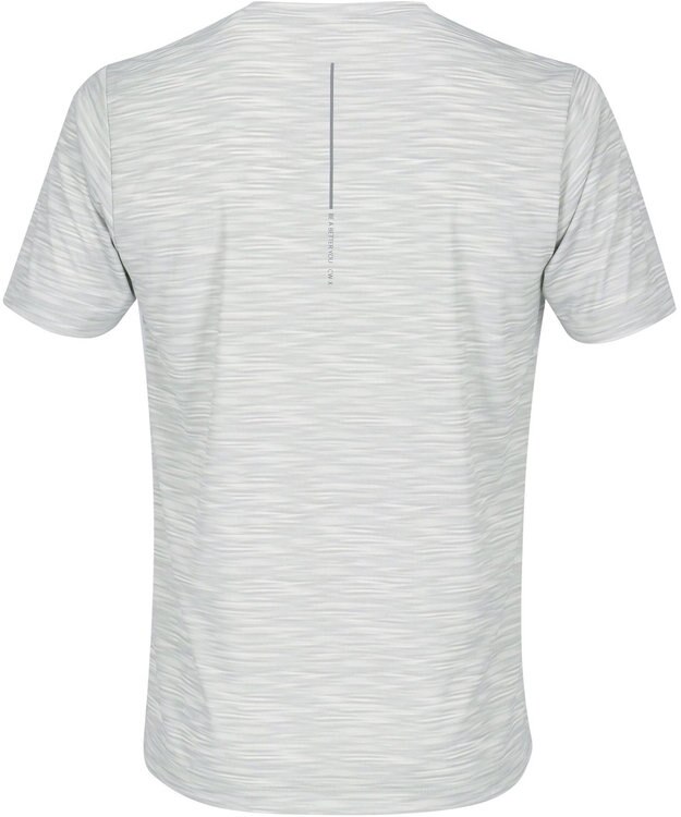 CW-X 【MEN】 CW-X トップス 【薄軽ランニングシャツ】 半袖 3分袖 Ｕネック 吸汗速乾性(本体) メンズ DLO155 /ワコール ライトグレー