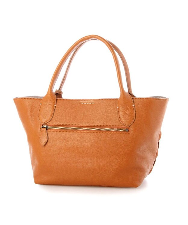 UNBILLION アトランタ ATLANTA / 牛革メッシュ手提げトート キャメル