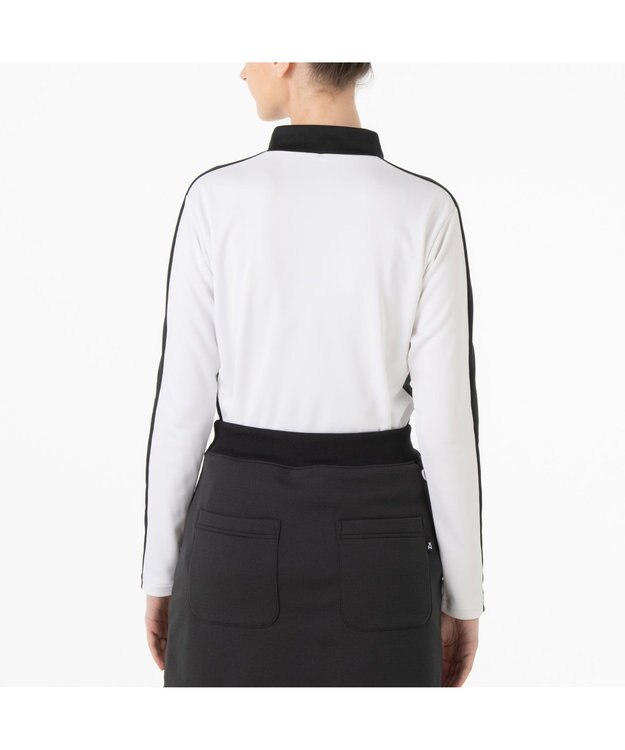 ZERO HALLIBURTON ロングモックネックシャツ ZHG-W4A 2 82873 ゴルフウェア ホワイト