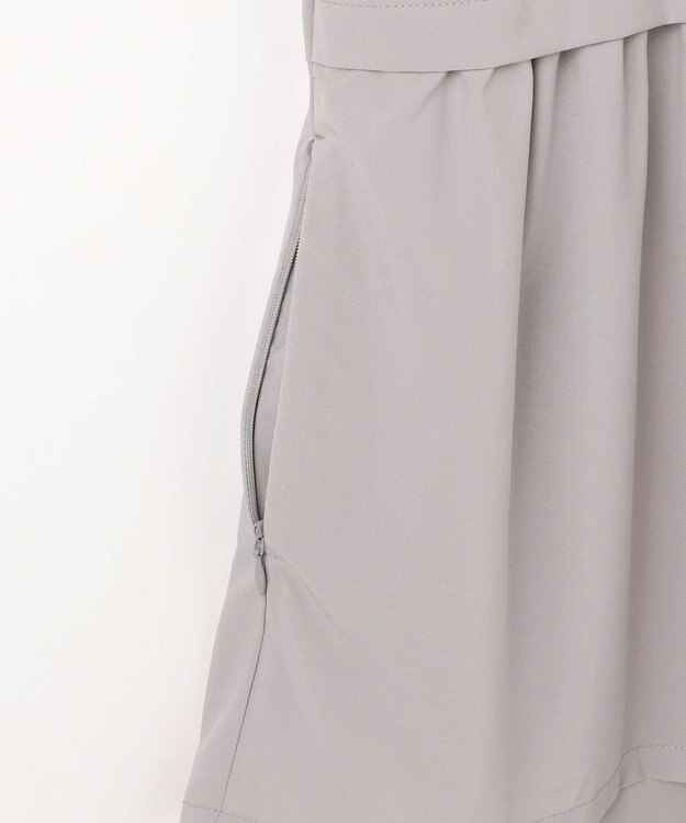 ANY SIS S ラッシュガード ジップアップフーディー ライトグレー