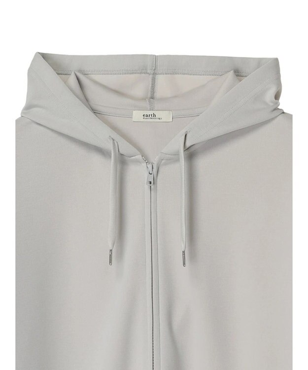 earth music&ecology ＵＶカット加工パーカー Light Gray