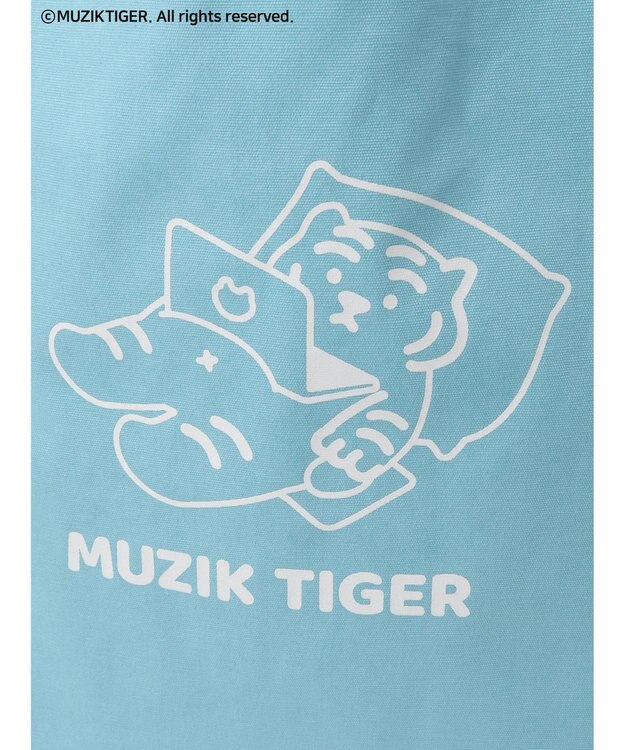 Green Parks ムジークタイガー／カラフルトートＢＡＧ Light Blue