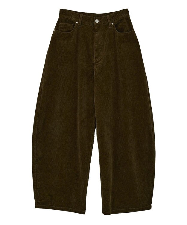 CRAFT STANDARD BOUTIQUE コーデュロイコクーンパンツ Brown