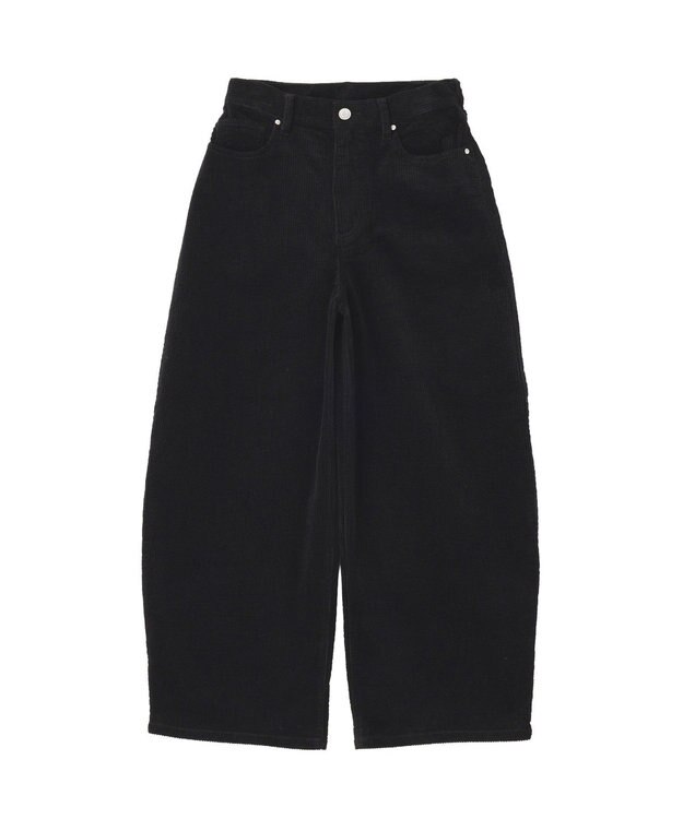 CRAFT STANDARD BOUTIQUE コーデュロイコクーンパンツ Black