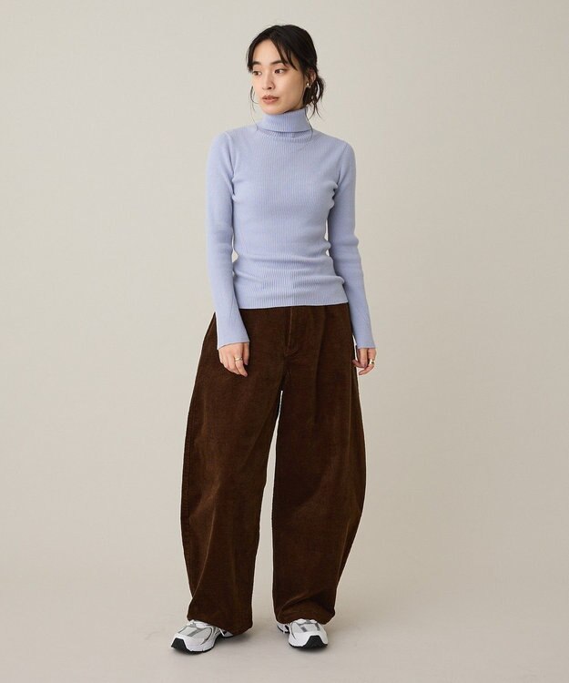 CRAFT STANDARD BOUTIQUE コーデュロイコクーンパンツ Brown