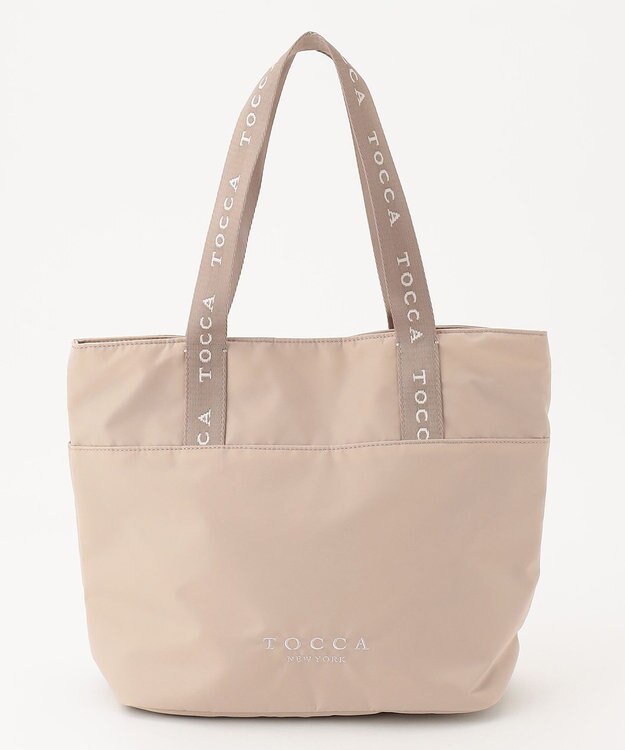 TOCCA 【WEB＆一部店舗限定】CIELO LOGO TOTE トートバッグ 【新色】ライトベージュ系