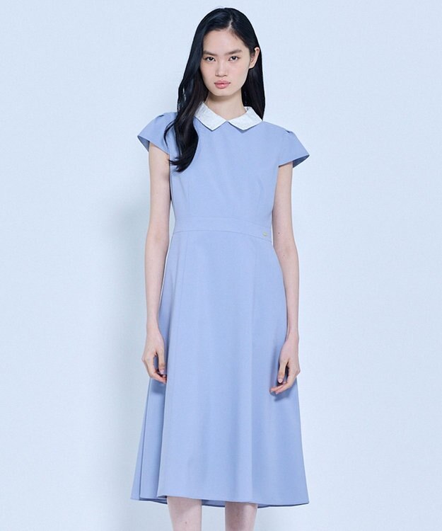 TOCCA 【00サイズあり】CALLA LILY SILHOUETTE ドレス サックスブルー系