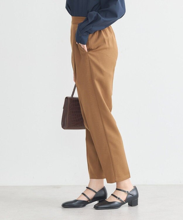 earth music&ecology テーパードパンツ Camel