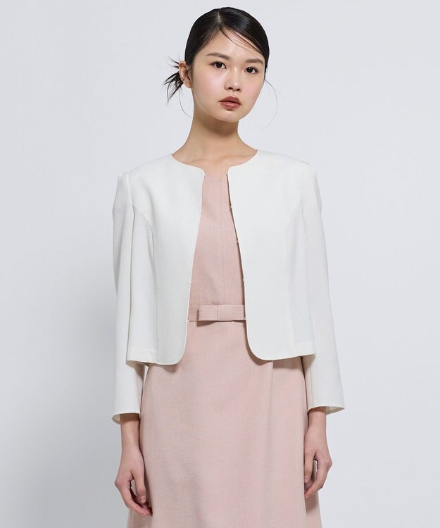 TOCCA 【松木育未さん着用】BRIGHT BREEZE ジャケット アイボリー系