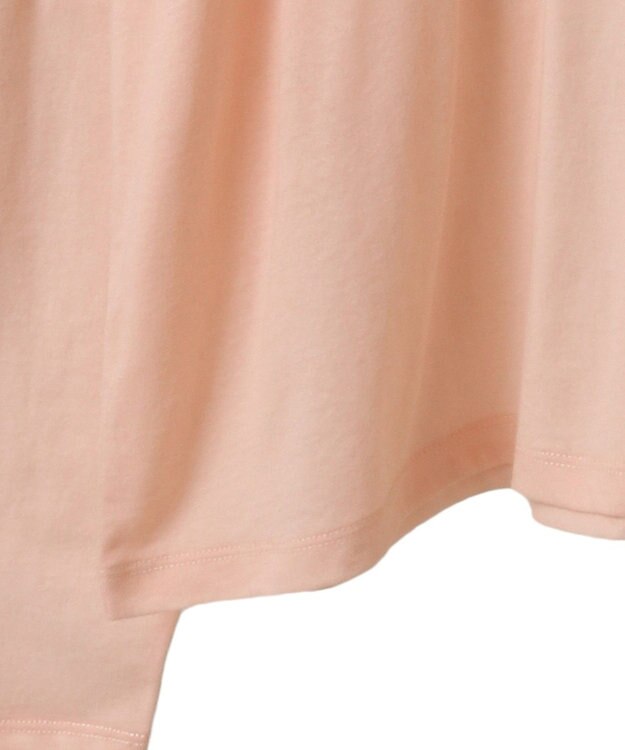 AMERICAN HOLIC バック切替シアー長袖トップス Peach