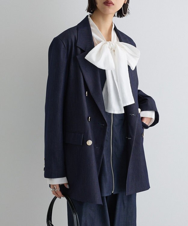 Green Parks ウ゛ィンテージペプラムオールインワン Indigo