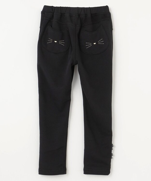 ANY KIDS 7days裏シャギーガーリーパンツ ブラック