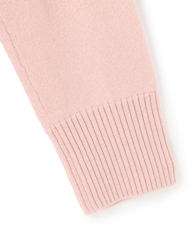 23区 【洗える】カシミヤブレンド クルーネック ニット ピンク系