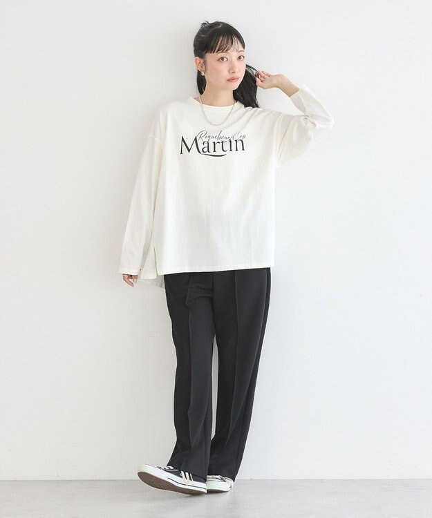 earth music&ecology グラフィックロンＴ Off White