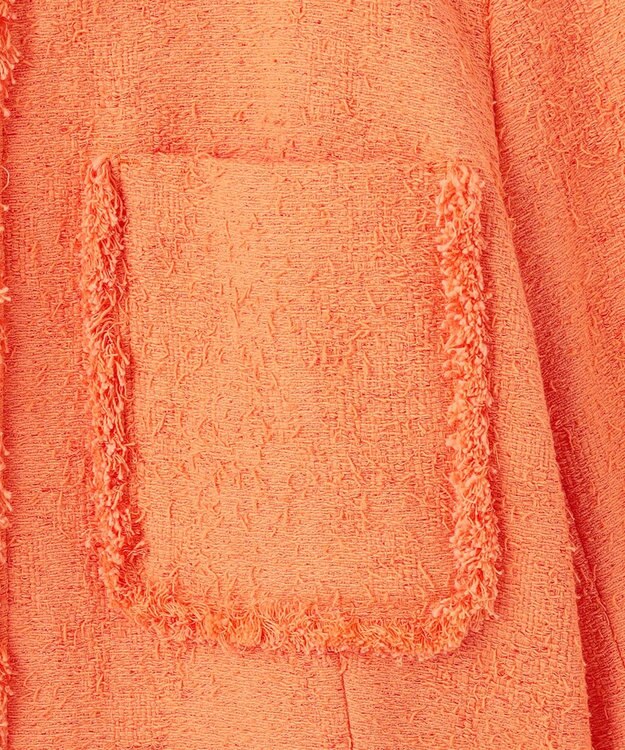 BEIGE， 【S-size】DAHLIA / ツイードジャケット Apricot
