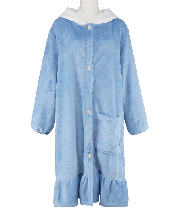 San-ai Resort（三愛水着楽園） 【SALE】温活にもぴったり！シナモロール着ぐるみワンピース  【northerly】【サンリオキャラクターズ×San-ai Resortコラボ】 サックス