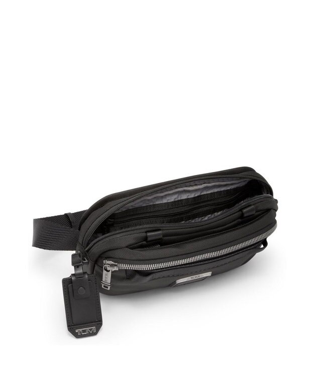TUMI メンズ  ALPHA BRAVO 「ペイトン」バイク・スリング ブラック