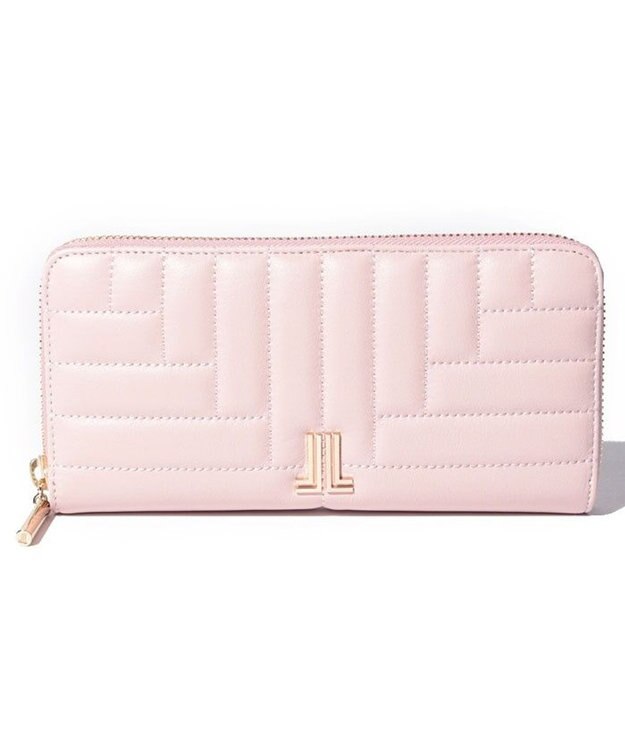 LANVIN en Bleu ベルシー ラウンドファスナー長財布 ピンク