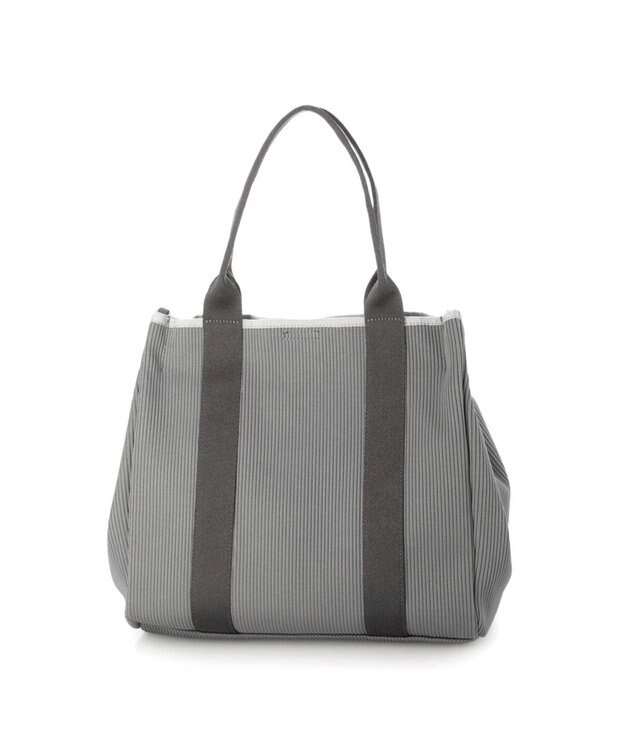 UNBILLION カシュカシュ cachecache / ジャガードニットスクエアビッグトート GY