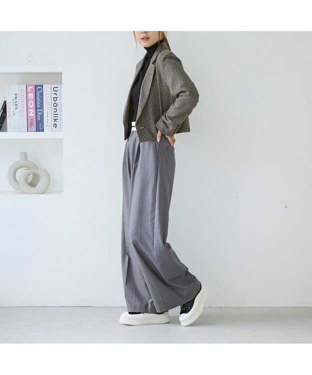 MODE ET JACOMO <carino>デザインソールスニーカー ブラック