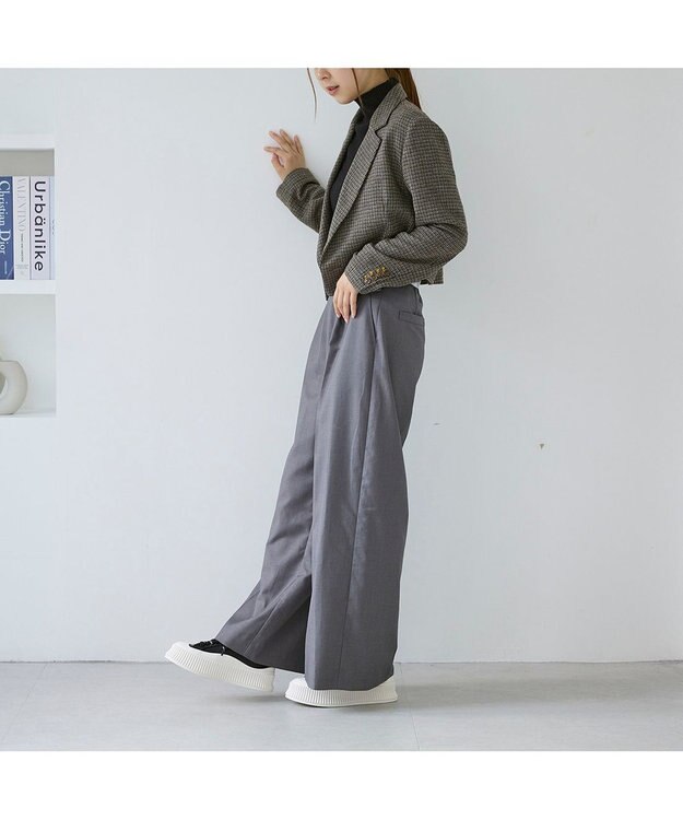 MODE ET JACOMO <carino>デザインソールスニーカー ブラック