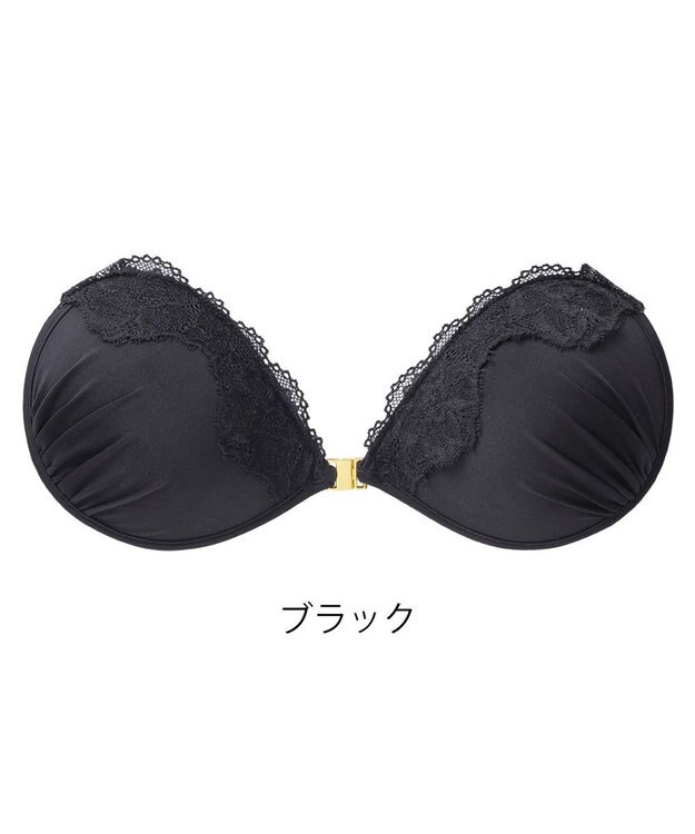 BRADELIS New York 【NuBra / ボリュームアップ】パテッドヌーブラ エリーズ ブラック