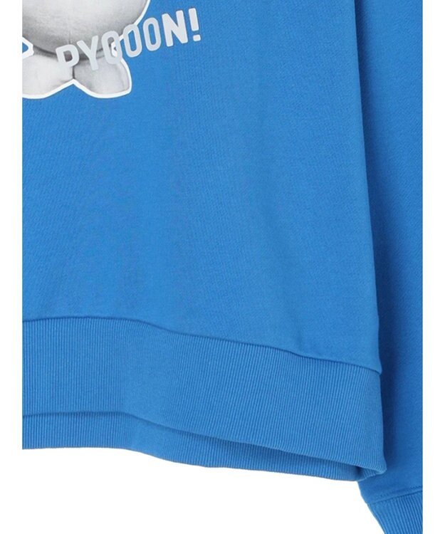 Green Parks ＬＡＰＰＹ／フォトプリントスウェット Blue