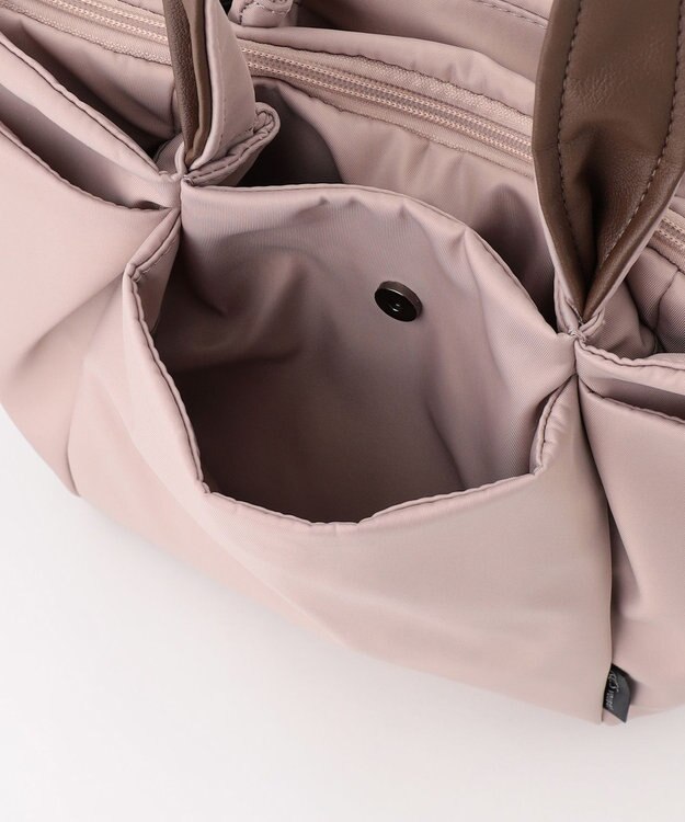 Y'SACCS 【Y’SACCS vous et】コンテナバッグ Ｍサイズ ピンクベージュ