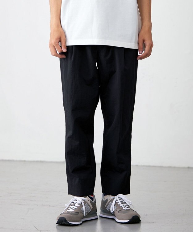 J.PRESS YORK STREET 【UNISEX】テーパードパンツ ブラック系