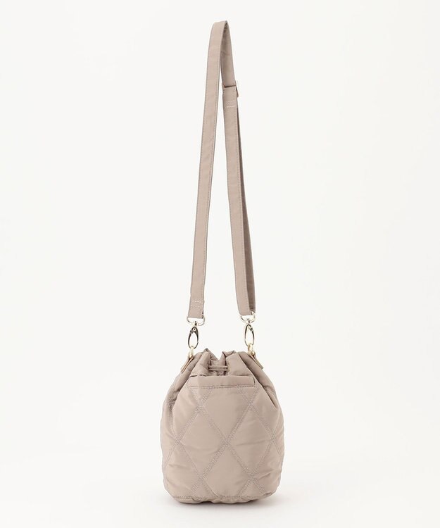 23区 キルティングミニ ショルダー バッグ ブラウン系