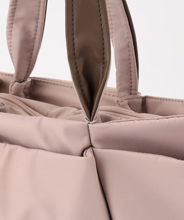 Y'SACCS 【Y’SACCS vous et】コンテナバッグ Ｍサイズ ピンクベージュ