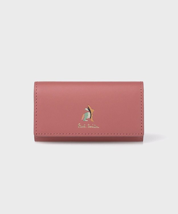 Paul Smith マーケトリースワールラビット キーケース ピンク