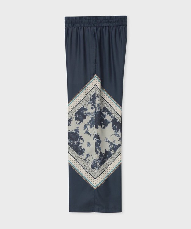 Paul Smith Travel Scarf ワイド パンツ ネイビー