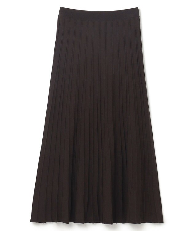 BEIGE， 【WEB限定】 MONSTERA / ニットスカート Brown