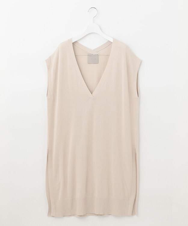 UNFILO 【撥水/ＵＶケア】ニットチュニック ベージュ系