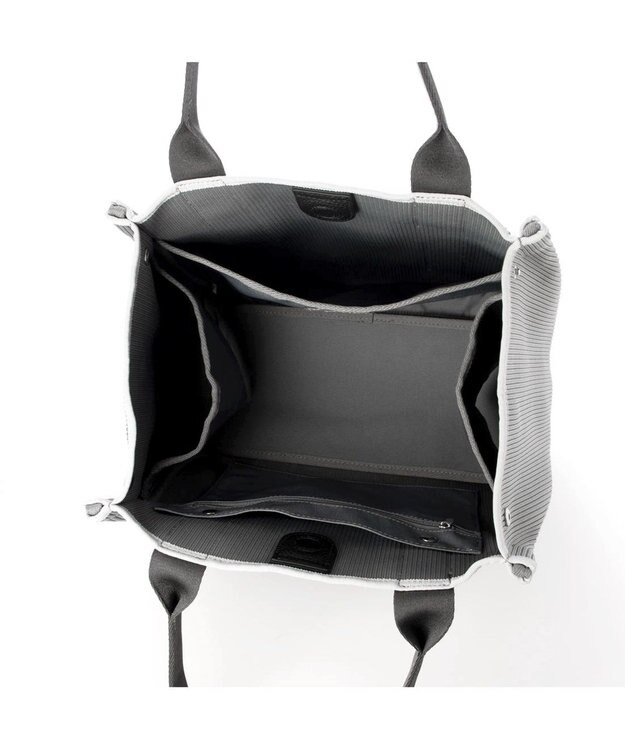 UNBILLION カシュカシュ cachecache / ジャガードニットスクエアビッグトート GY