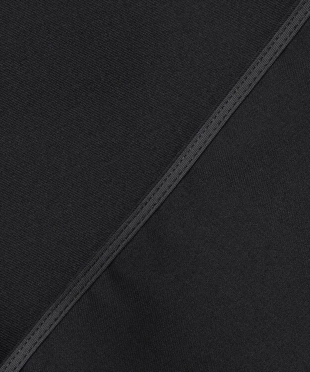 ICB L 【洗える】 レースコンビブラウス ブラック系