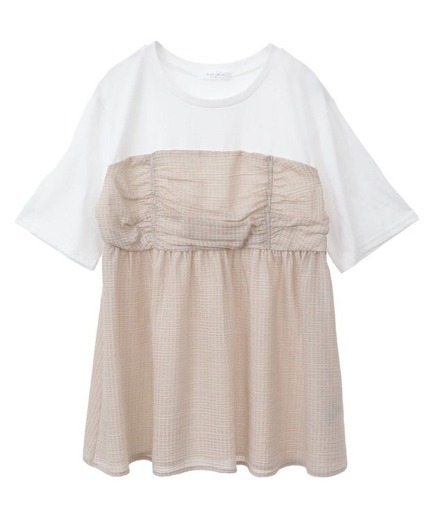 Green Parks ビスチェドッキングプルオーバー Beige