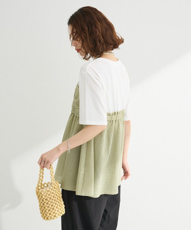 Green Parks ビスチェドッキングプルオーバー Green