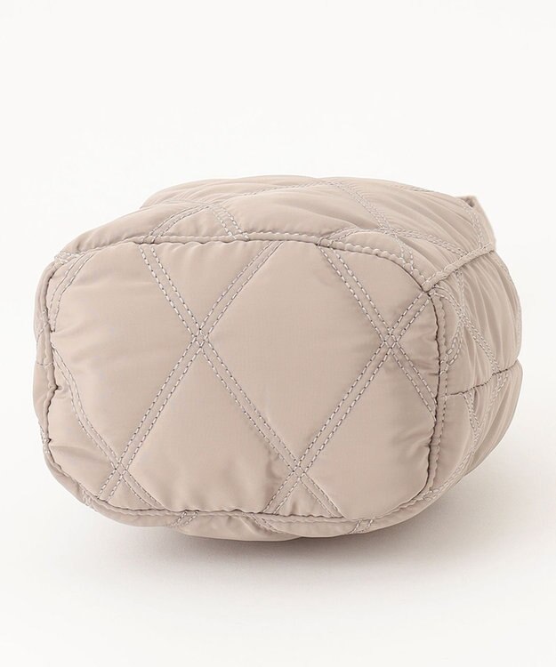 23区 キルティングミニ ショルダー バッグ ブラウン系