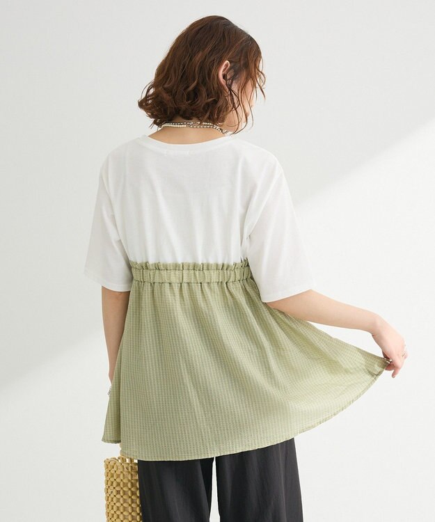 Green Parks ビスチェドッキングプルオーバー Green