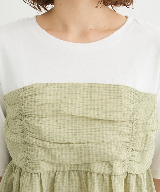 Green Parks ビスチェドッキングプルオーバー Green