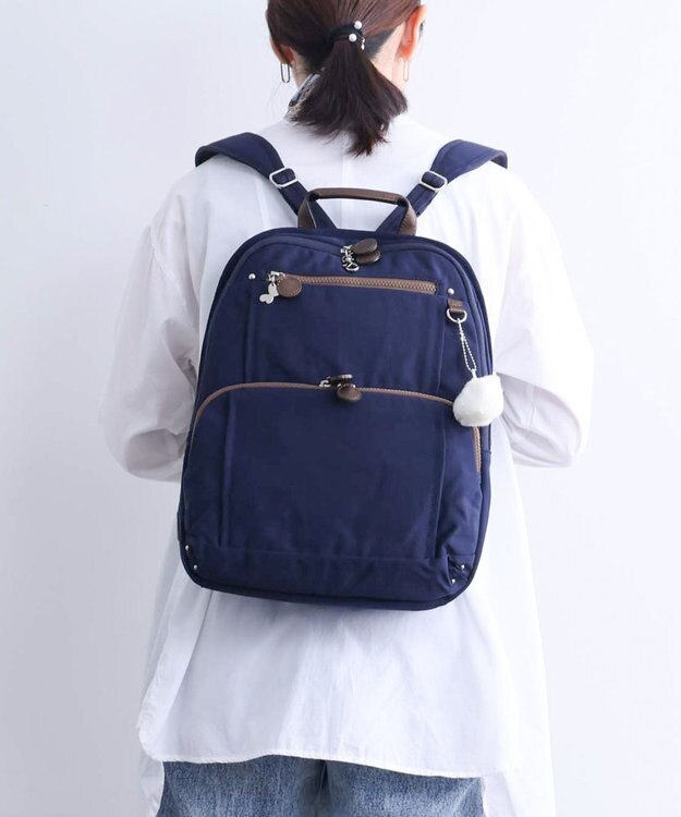 ACE BAGS & LUGGAGE Kanana project PJ8-3rd リュックサック フリーウェイバッグ 中  62102 A4サイズ カナナ プロジェクト ネイビー