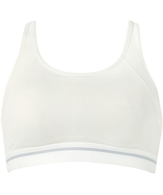 Wing ジュニア ノンワイヤーブラ 運動時のユレを軽減 【STEP3~AFTER STEP 成長期のバストに】 中学生 高校生 ブラジャー ブラ RB2533 ウイング／ワコール アイボリー