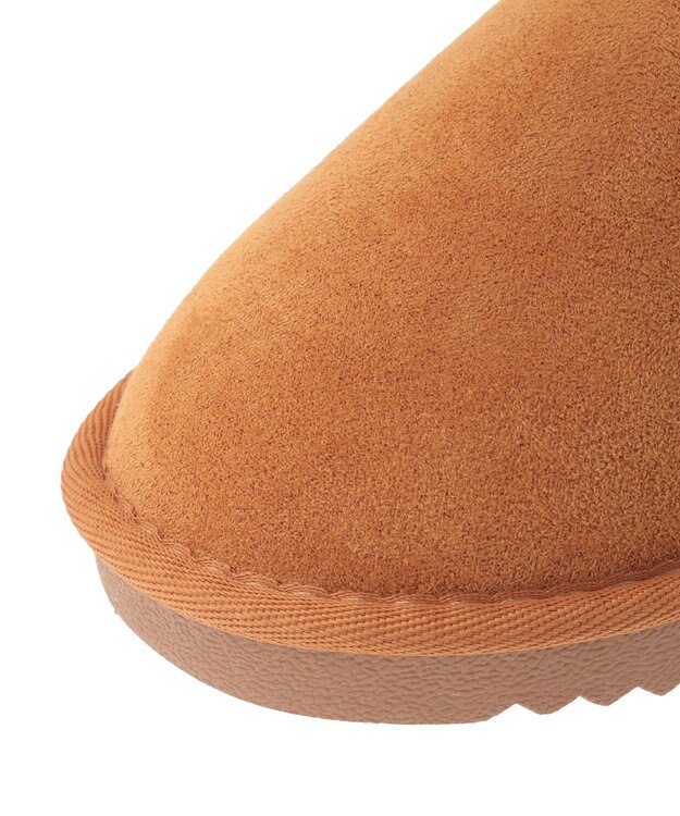 AMERICAN HOLIC 【整履き】ムートンライクブーツ Camel