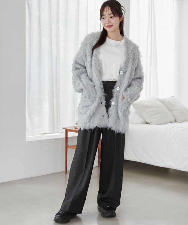 WEGO ブラッシュカーデ ライトグレー