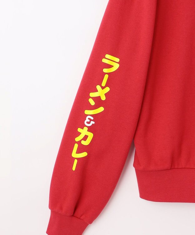 NAVE タブチ×NAVE ロゴフーディ レッド系